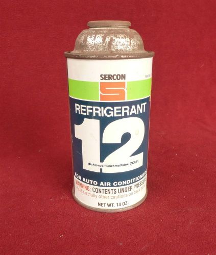 14 oz can Sercon R12 refrigerant R-12