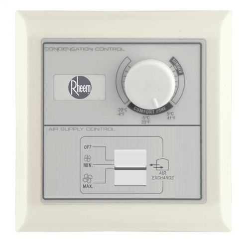 Heat energy recovery ventilation system wall control 41-40210-01 for sale
