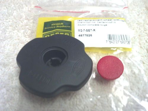 Refco, 1 &amp; 2-way refco manifolds, replacement knob, red insert, m2-7-set-r for sale