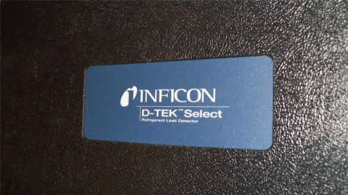Inficon 712-202-g1 d-tek select refrigerant leak detector    free shipping for sale