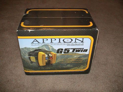 Appion G5 twin refrigerant recovery machine New In Box. Never Opened