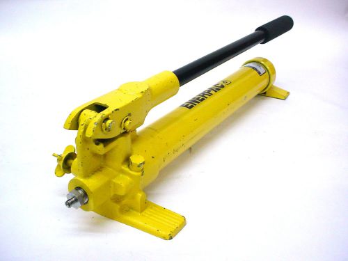 Enerpac p-39 single industrial steel hydraulic 10000 psi hand pump for sale