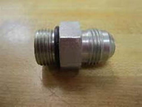 Hydraulic fitting adapter. *6 pieces* -8 jic male x -12 oring boss male union for sale