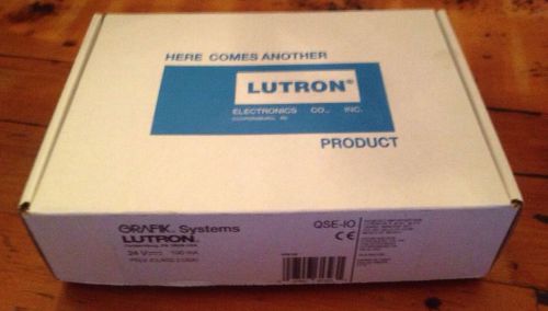 LUTRON Grafik Systems QSE-IO new in box!