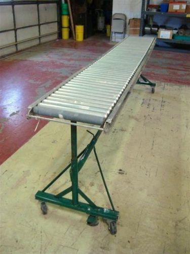 16&#034; Rapistan Aluminum Roller Conveyor Sections (3)