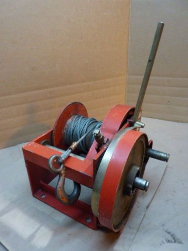 Thern spur gear hand winch 452 #33849 for sale