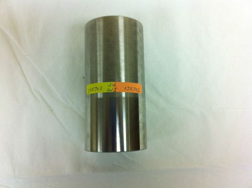 Lightnin mixer steady bearing sleeve p/n 138703 316 for 2&#034; dia shaft new stainst for sale