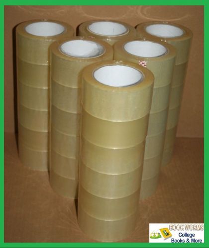 36 ROLLS CLEAR SEALING PACKING PACKAGING TAPE 2&#034;x 330ft