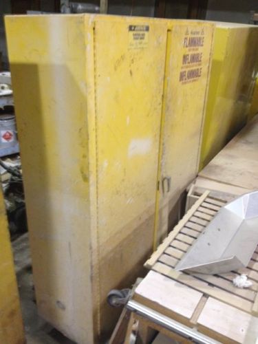 60 Gallon 25600 Yellow Fireproof Cabinet