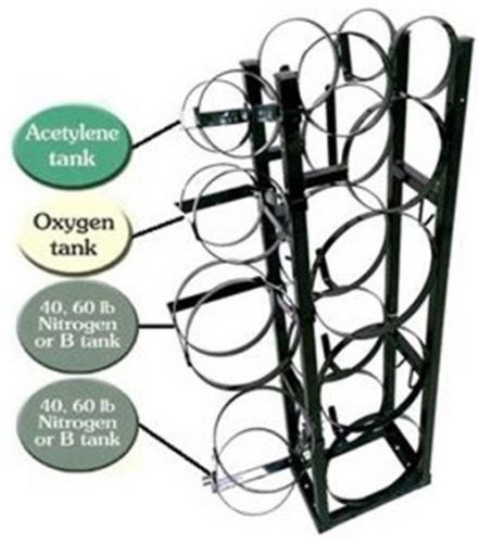 Nitrogen, Oxygen &amp; Acetylene Refrigerant Tank Rack Attachment Kit