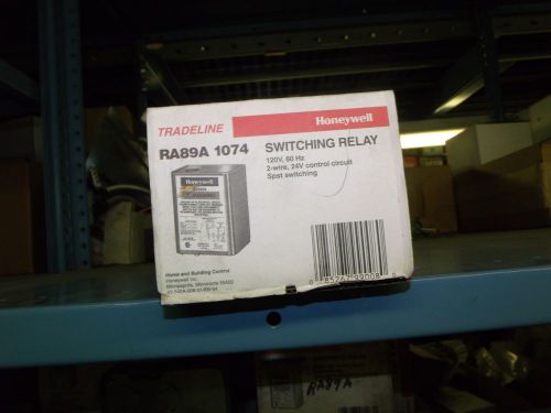 Honeywell RA89A 1074 2 WIRE, SPST SWITCHING RELAY