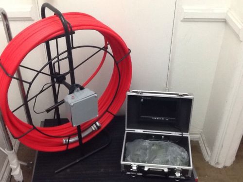 Sewer Camera - Drain Pipe Cleaner - 100FEET Video Cable - 7&#034; Monitor