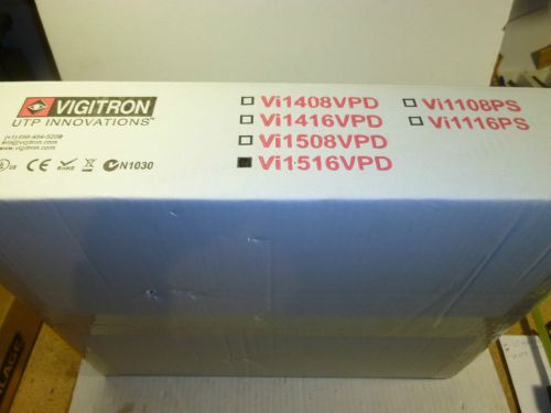 Vigitron vi1516vpd 16 camera utp converter to bnc + power supply/data over cat5 for sale