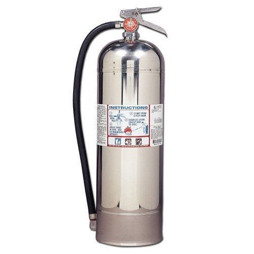 Kidde pro plus 2 1/2 gal water extinguisher w/ wall hook (ships empty) for sale