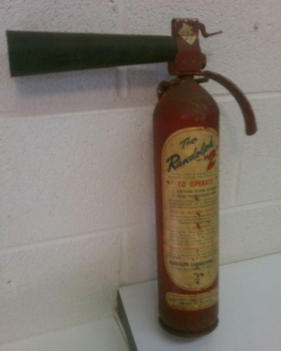 Vintage Co2 Fire Extinguisher Fully Charged. Very rare.