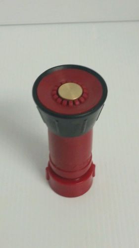 1 inch Fire Hoses Fog Nozzle NST/NH Threads NEW!!