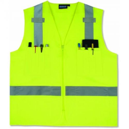 Class 2 Safety Vest Lime 2Xl 61203 Erb Industries, Inc. Safety Vests 61203