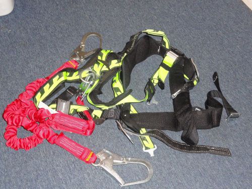 Miller aircore safety harness with protecta lanyards for sale