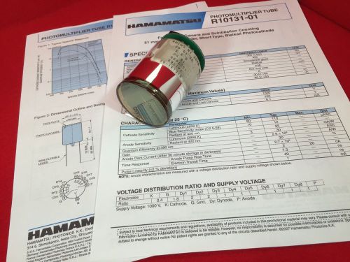 Hamamatsu r10131 2&#034; pmt photomultiplier for scintillation detector r10131-02 for sale