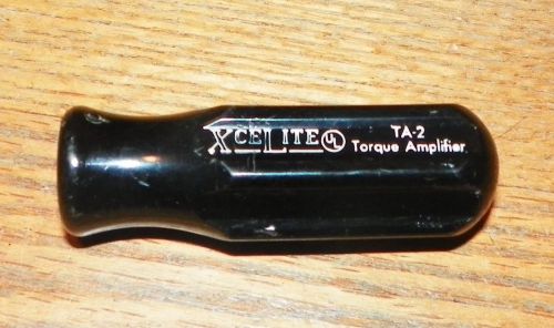 Xcelite TA2 Black Torque Amplifier Handle for Compact Convertible Tool Sets