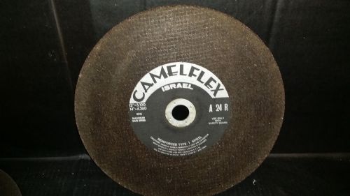 Cgw camelflex metal cutoff wheel -12 &#034;x 1/8&#034;x1&#034;  5100 max rpm a24r  camel israel for sale