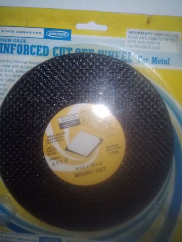 Baystate Abrasives 6-1/2&#034; Aluminum Oxide Reinforced Cutoff Wheel MPN 4016