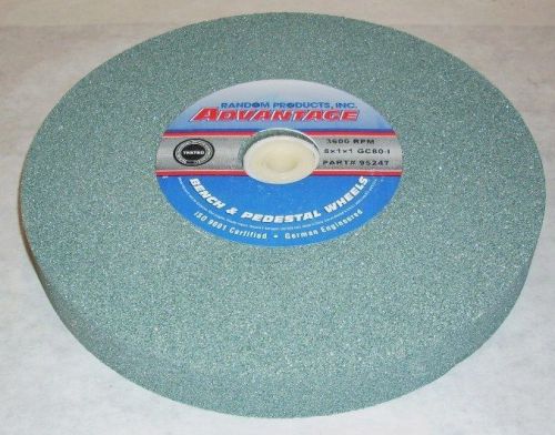 Green silicon carbide abrasive 8&#034;grinding wheel 80 grit for sale
