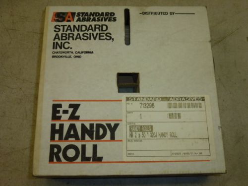 Standard abrasives 2&#034; x 50 yd emery cloth e-z handy roll sandpaper, 320-grit for sale