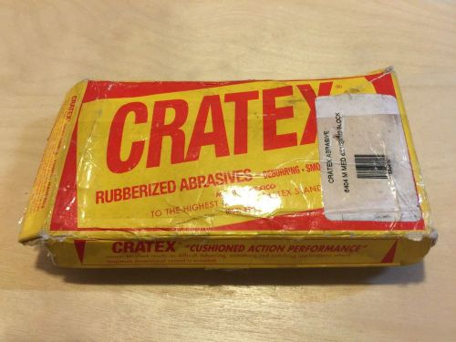 Cratex Block and Stick Text 10 Piece Rubber Abrasives New 6404 M 6x1/2x1/2 6404M