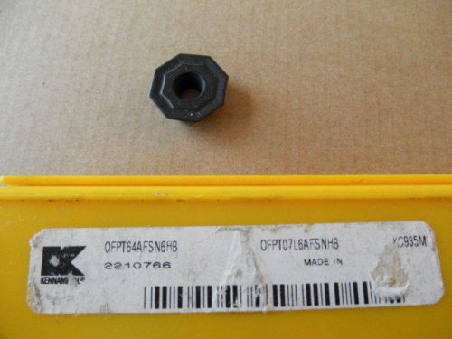 4 KENNAMETAL INSERTS NEW OFPT64AFSN6HB OFPT07L6AFSNHB