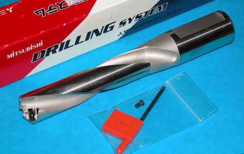 Mitsubishi npxl0106 indexable point 4xd drill body 1.078&#034; - 1.109&#034; for sale