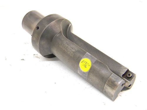 Used walter waukesha insert coolant drill 1-15/16&#034; 8410-0160-f (1.75&#034;-shank) for sale