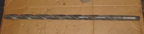 1-3/16&#034; Drill Bit overall length 32&#034; Long 1.188&#034; REACH TAPER TAPERED SHANK MILL