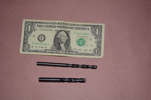 LOT OF 2 TITEX SOLID CARBIDE COOLANT FED DRILLS 5/16 and letter F