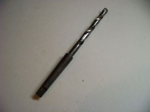 Taper Shank Twist Drill-High Speed–Made in USA Union Twist Drill Co:21/64 H.S.12