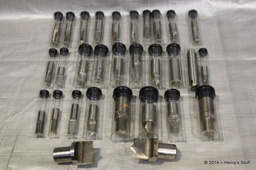 Spot facing end mills - 30 pieces - hs exclusive collection - sku2021 for sale