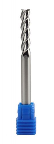1/4&#034; long carbide endmill for aluminum | 3 flute center cutting flat for sale