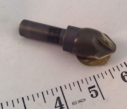 .500 inch, (1/2”) 82 degrees countersink 4 Flute - Reground