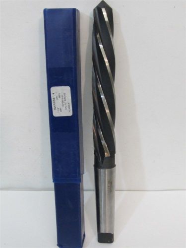 Dewitt tool co. dwrrb1-1/4, 1 1/4&#034;, 4mt, hss, taper, spiral flute bridge reamer for sale