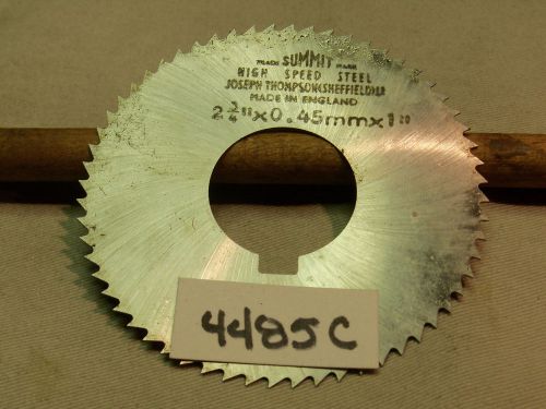 (#4485C) New Machinist 2-3/4 X 0.45mm X 1 Inch Screw Slotting Saw