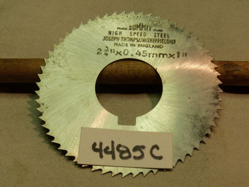 (#4485C) New Machinist 2-3/4 X 0.45mm X 1 Inch Screw Slotting Saw