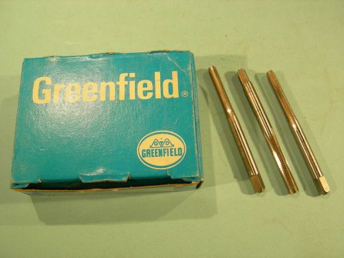 Qty 3 New Greenfield 10-32 NF GH3 HSS 4 Flute Bottom Taps