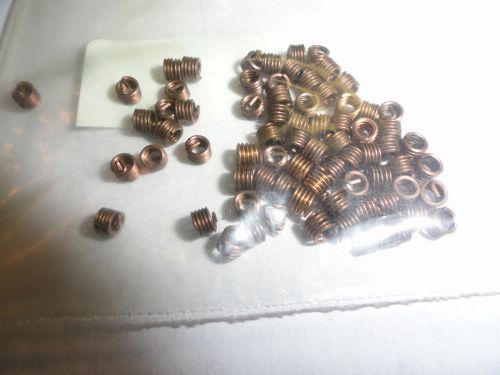 4-40 x 2d (.224&#034;) phosphorous bronze screw lock inserts, 3585-04bn-0224 for sale
