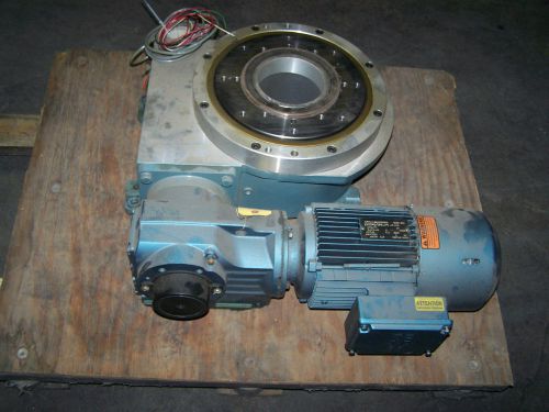 CAMCO 1100RDM2H48-330 INDEX ROTARY TABLE W/ SEW-EURODRIVE MOTOR &amp; GEAR REDUCER