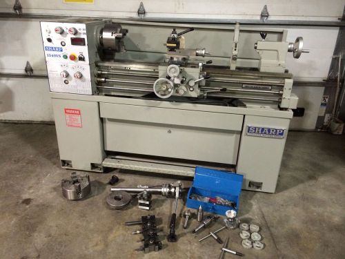 Nice sharp 1340vs 13&#034; variable speed metal lathe 2007 very well tooled vfd drive for sale