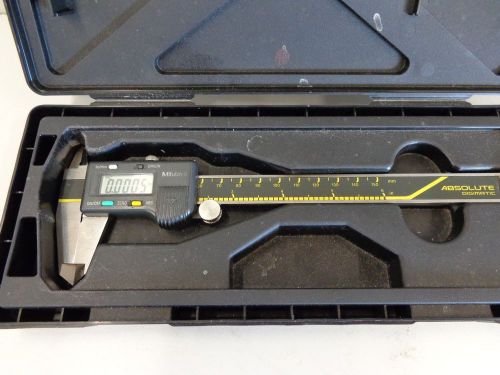 MITUTOYO ABSOLUTE ELECTRONIC CALIPERS 0-6&#034; #500-196