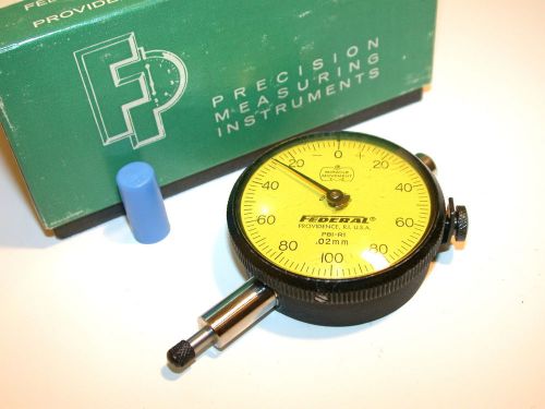 Federal dial .02mm indicator model p8i-r1 for sale