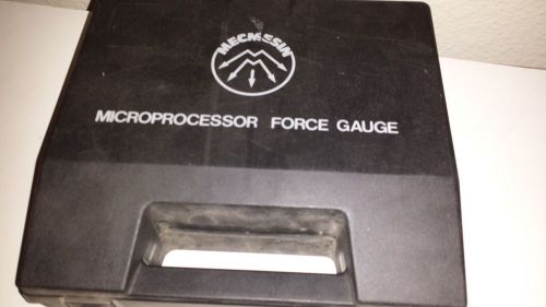 Microprocessor Force Guage