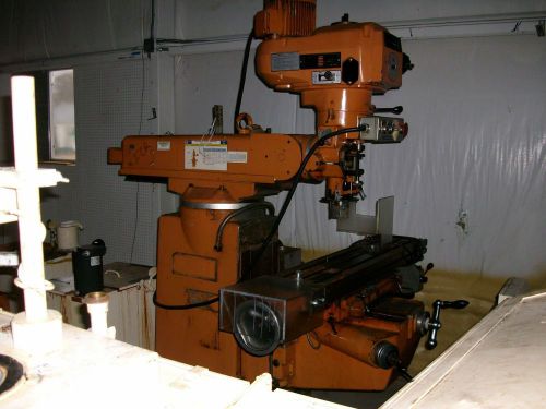 Lagun, mill, model ftv-1, r-8 spindle, 2 hp, var. speed, powerfeed for sale
