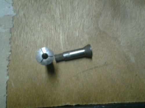 LEVIN WATCHMAKER LATHE COLLET 8 mm BLEMISHED  no mark appears to be a #21